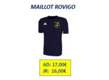 MAILLOT ROVIGO ADULTE TAILLE XL